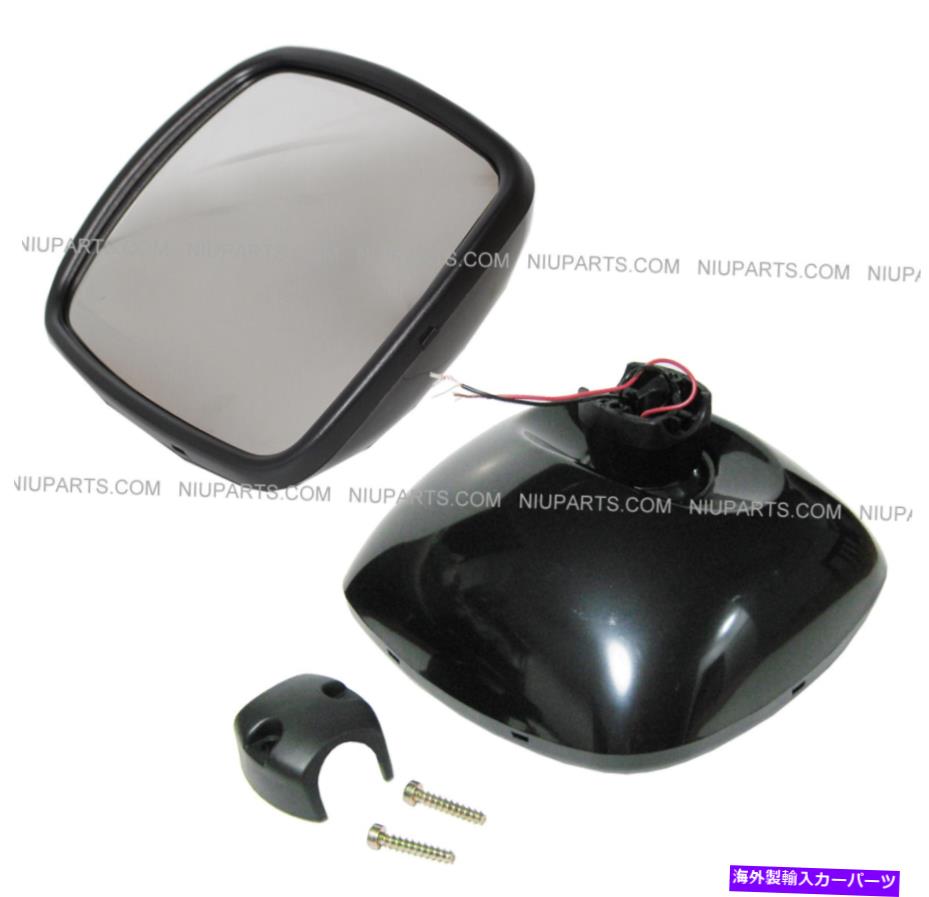USミラー Freightliner M2 Columbia Rear View広角鏡ブラック加熱客席側 Freightliner M2 Columbia Rear View Wide Angle Mirror Black HEATED-Passenger Side【並行輸入品】