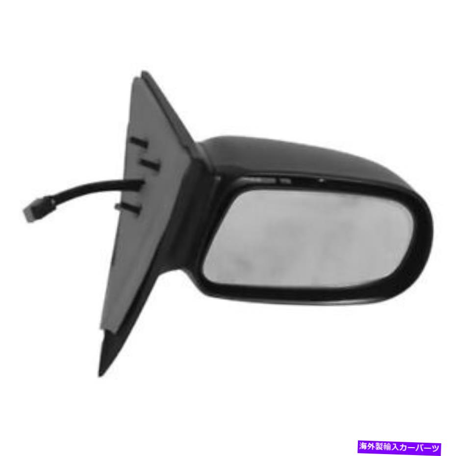 USミラー Oldsmobile Areva 1992-1998ドライバーサイドドアミラーパワー|滑らか|黒 For Oldsmobile Achieva 1992-1998 Driver Side Door Mirror Power | Smooth | Black【並行輸入品】
