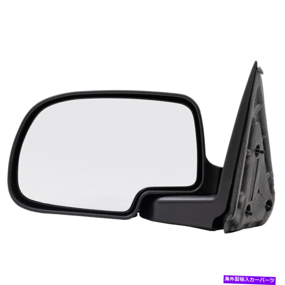 USミラー マニュアルドアミラーはシルバラードシエラタホ郊外ユーコン＆XLドライバーサイドに適合します Manual Door Mirror fits Silverado Sierra Tahoe Suburban Yukon & XL Driver Side【並行輸入品】