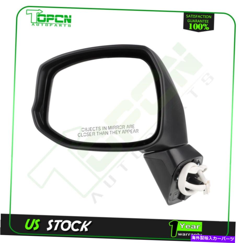 USミラー 2012-14のミラーパワーテクスチャブラック加熱信号ホンダシビック右側 Mirror Power Textured Black Heated Signal For 2012-14 Honda CIVIC Right Side【並行輸入品】