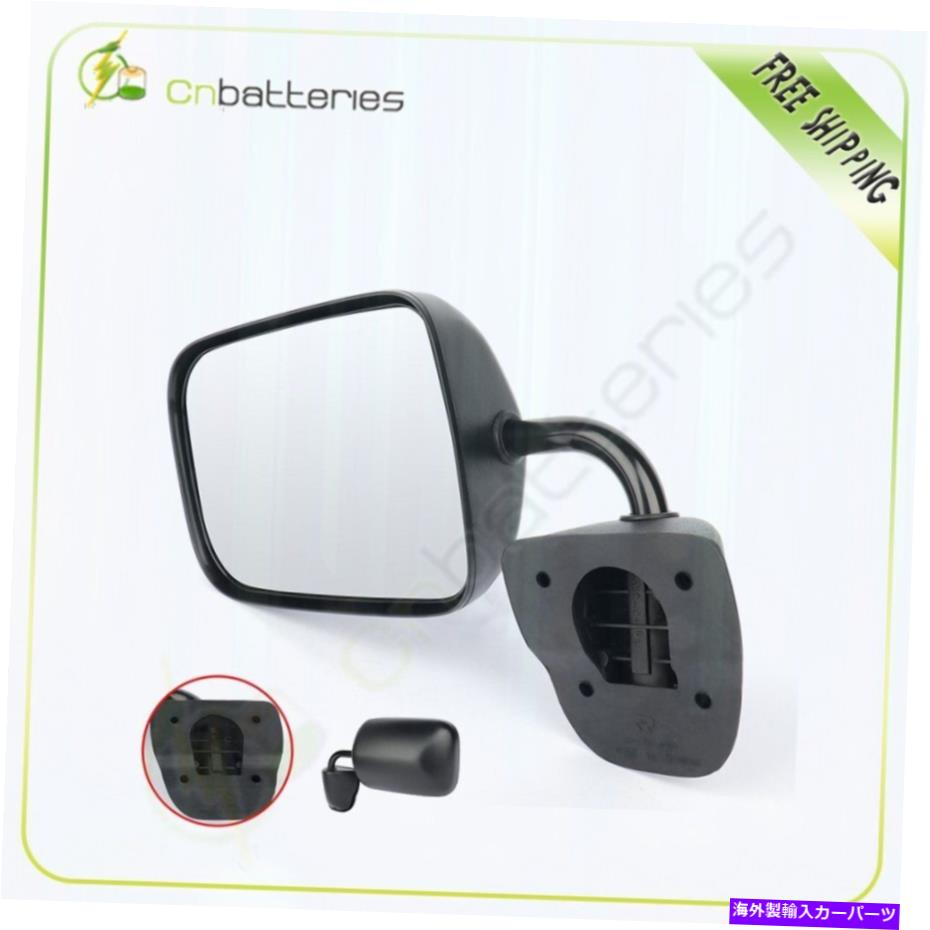 USミラー ドライバーサイドミラーは1994-96 Dodge Van＆Fullsize Black Manual Fold Manualに適合します Driver Side Mirror Fits For 1994-96 DODGE VAN&FULLSIZE Black Manual Fold Manual【並行輸入品】