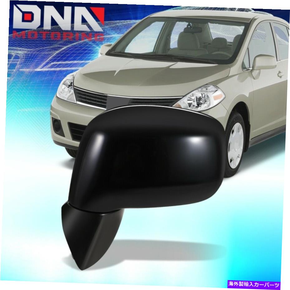 USミラー 2009-2011の日産Versa OEスタイルマニュアル調整左ドライバーサイドミラー For 2009-2011 Nissan Versa OE Style Manual Adjustment Left Driver Side Mirror【並行輸入品】