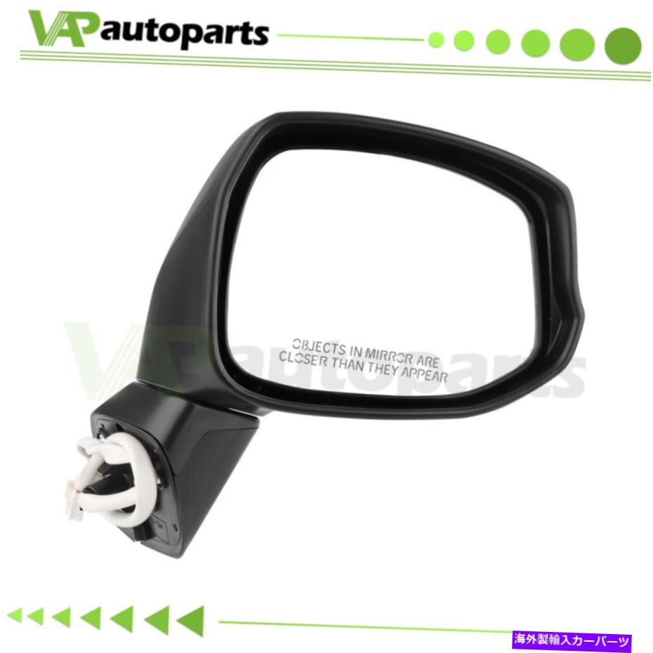 USミラー フィット2012-14ホンダシビックビューミラーパワーテクスチャブラック左ドライバーサイドLH Fits 2012-14 Honda CIVIC View Mirror Power Textured Black Left Driver Side LH【並行輸入品】