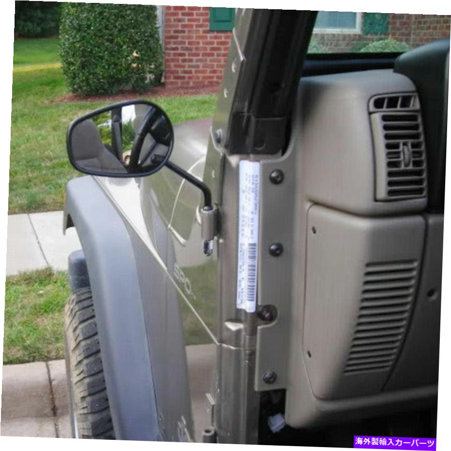 USミラー Jeep Mirrors 1987 -2019オフサイドのドアReaview Mirror Set Wrangler TJ JK JKU For Jeep Mirrors 1987 -2019 Doors off Side Reaview Mirror Set Wrangler TJ JK JKU【並行輸入品】