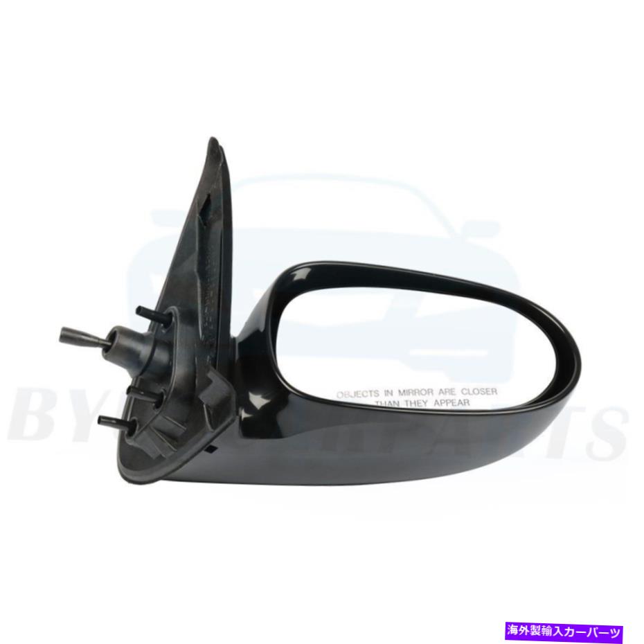 USミラー 2000年から2006年の日産セントラGXE/SE-R右側ブラックマニュアルミラー For 2000-2006 Nissan Sentra GXE/SE-R Right Side Black Manual Mirror【並行輸入品】