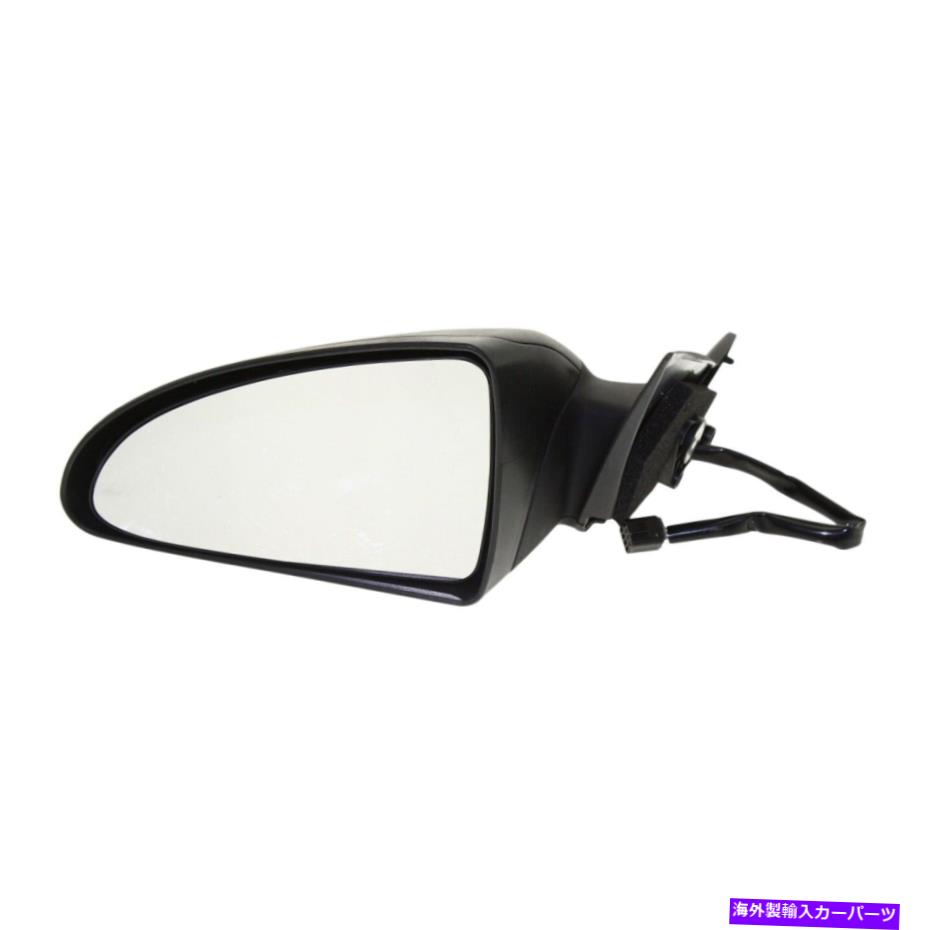 USミラー ミラーテクスチャブラックパワーLH左ドライバーサイド06-09ポンティアックG6 2ドア Mirror Textured Black Power LH Left Driver Side for 06-09 Pontiac G6 2 Door【並行輸入品】