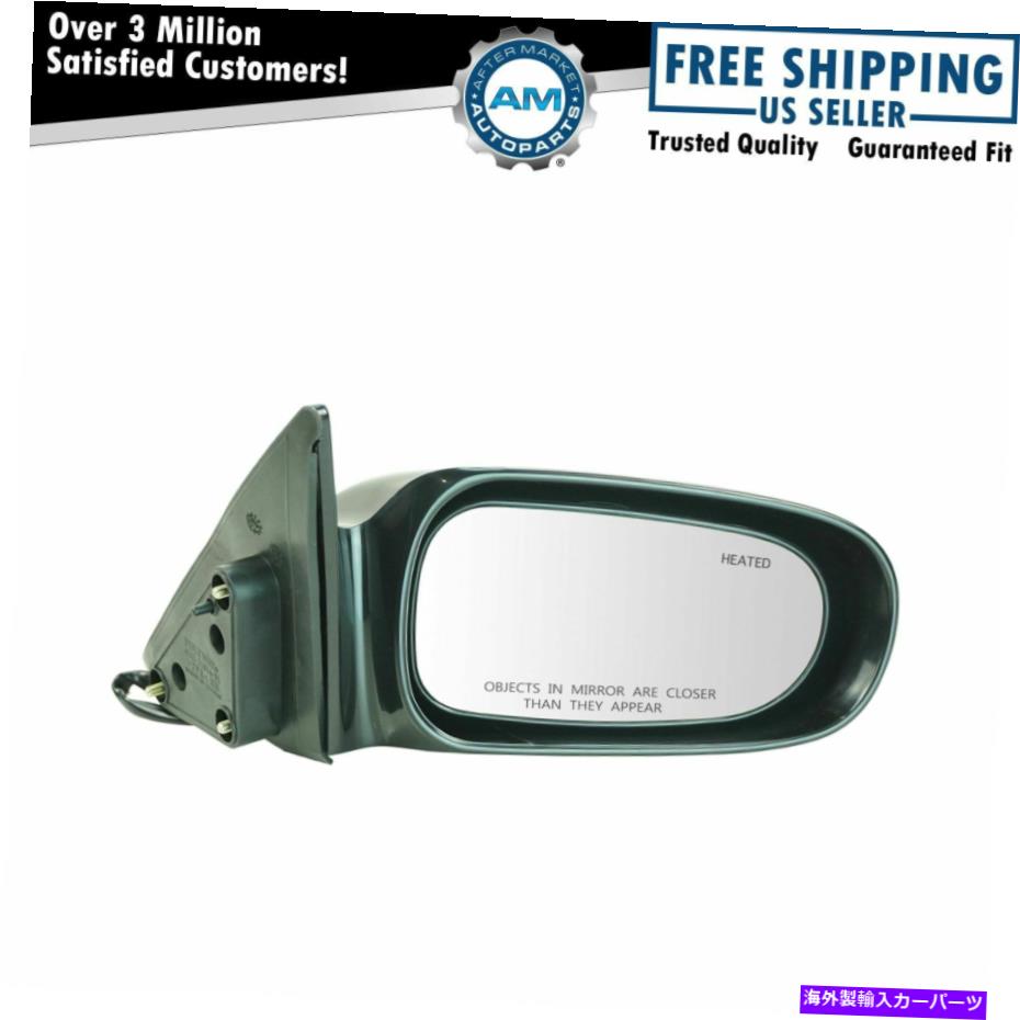 USミラー 00-02マツダ626のパワー加熱サイドビューミラーマロシスサイドRHの右手RH Power Heated Side View Mirror Passenger Side Right Hand RH for 00-02 Mazda 626【並行輸入品】