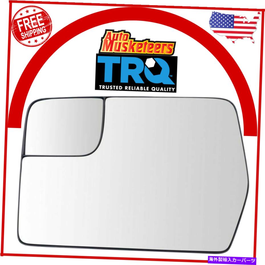 USミラー TRQエクステリアサイドビュードアミラーガラス加熱電源F-150ピックアップトラック TRQ Exterior Side View Door Mirror Glass Heated Power LH for F-150 Pickup Truck【並行輸入品】
