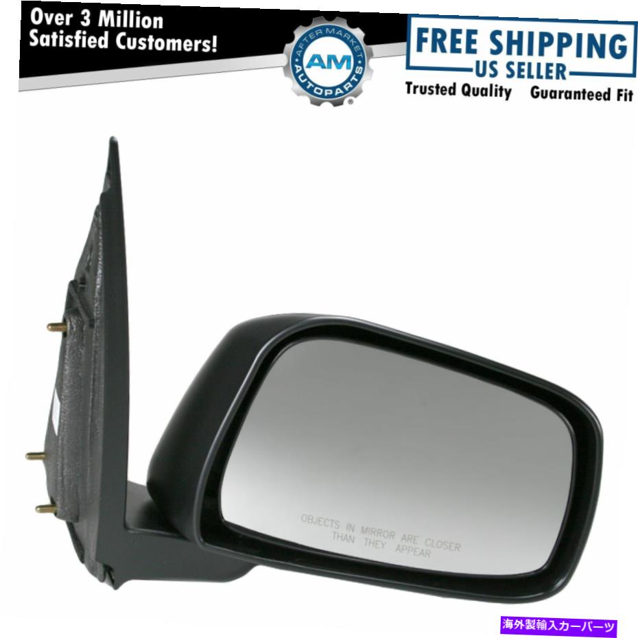 USミラー マニュアルサイドビューミラー旅客右RH日産Xterraフロンティア Manual Side View Mirror Passenger Right RH for Nissan Xterra Frontier【並行輸入品】
