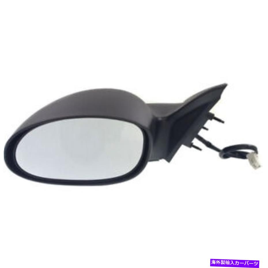 USミラー クライスラーPTクルーザー2004-2010ドアミラードライバーサイドタイプ2テクスチャブラック For Chrysler PT Cruiser 2004-2010 Door Mirror Driver Side Type 2 Textured Black【並行輸入品】