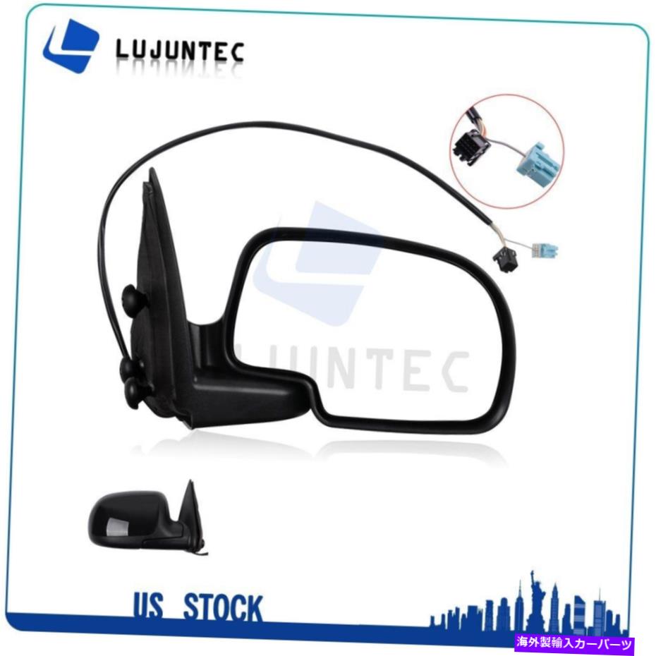 USミラー シボレーGMCの右旅客側ビューエクステリアミラーパワー加熱ブラックRH For Chevy GMC Right Passenger Side View Exterior Mirror Power Heated Black RH【並行輸入品】