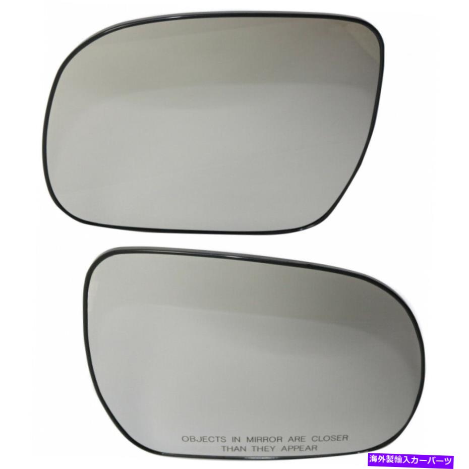 USミラー トヨタタコマ2005-2011ミラーグラスドライバーと助手席側|ペア For Toyota Tacoma 2005-2011 Mirror Glass Driver and Passenger Side | Pair【並行輸入品】