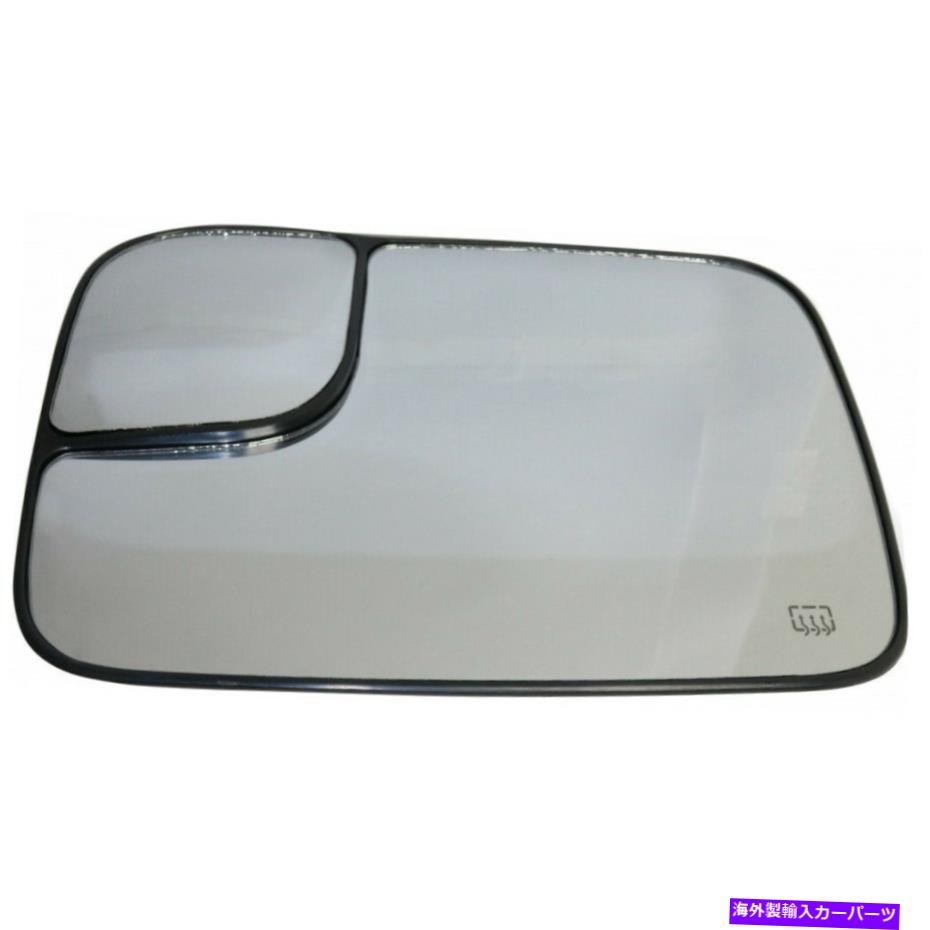 USミラー Dodge Ram 1500/2500/3500 2005 06 07 2008ミラーグラスドライバーサイド|加熱 For Dodge Ram 1500/2500/3500 2005 06 07 2008 Mirror Glass Driver Side | Heated【並行輸入品】