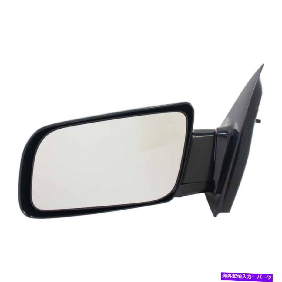 USミラー GMCサファリシボレーアストロ98-05ドライバーサイドドアミラーマニュアル折りたたみ For GMC Safari Chevrolet Astro 98-05 Driver Side Door Mirror Manual Folding【並行輸入品】