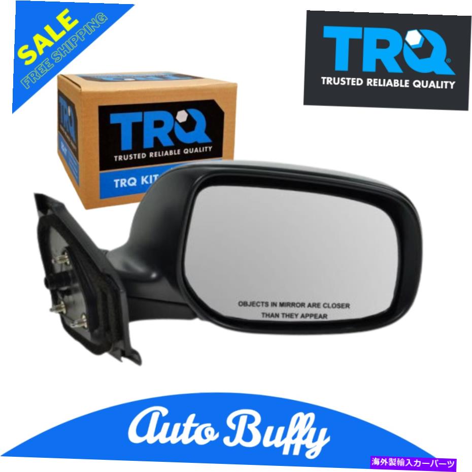 USミラー TRQマニュアルビューミラー乗客右RHの06-11トヨタヤリスハッチバック TRQ Manual Side View Mirror Passenger Right RH for 06-11 Toyota Yaris Hatchback【並行輸入品】