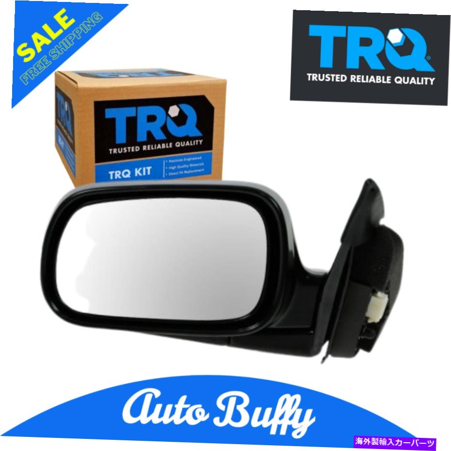 USミラー TRQブラックパワーサイドビューミラー94-97アコード4ドアセダン/ワゴン TRQ Black Power Side View Mirror LH for 94-97 Accord 4 Door Sedan/Wagon【並行輸入品】