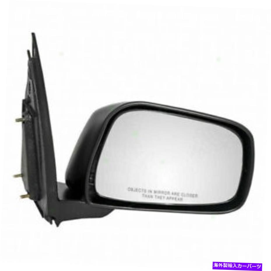 USミラー 日産フロンティア2005-2015ドアミラー助手席側|マニュアルテクスチャー For Nissan Frontier 2005-2015 Door Mirror Passenger Side | Manual Textured【並行輸入品】