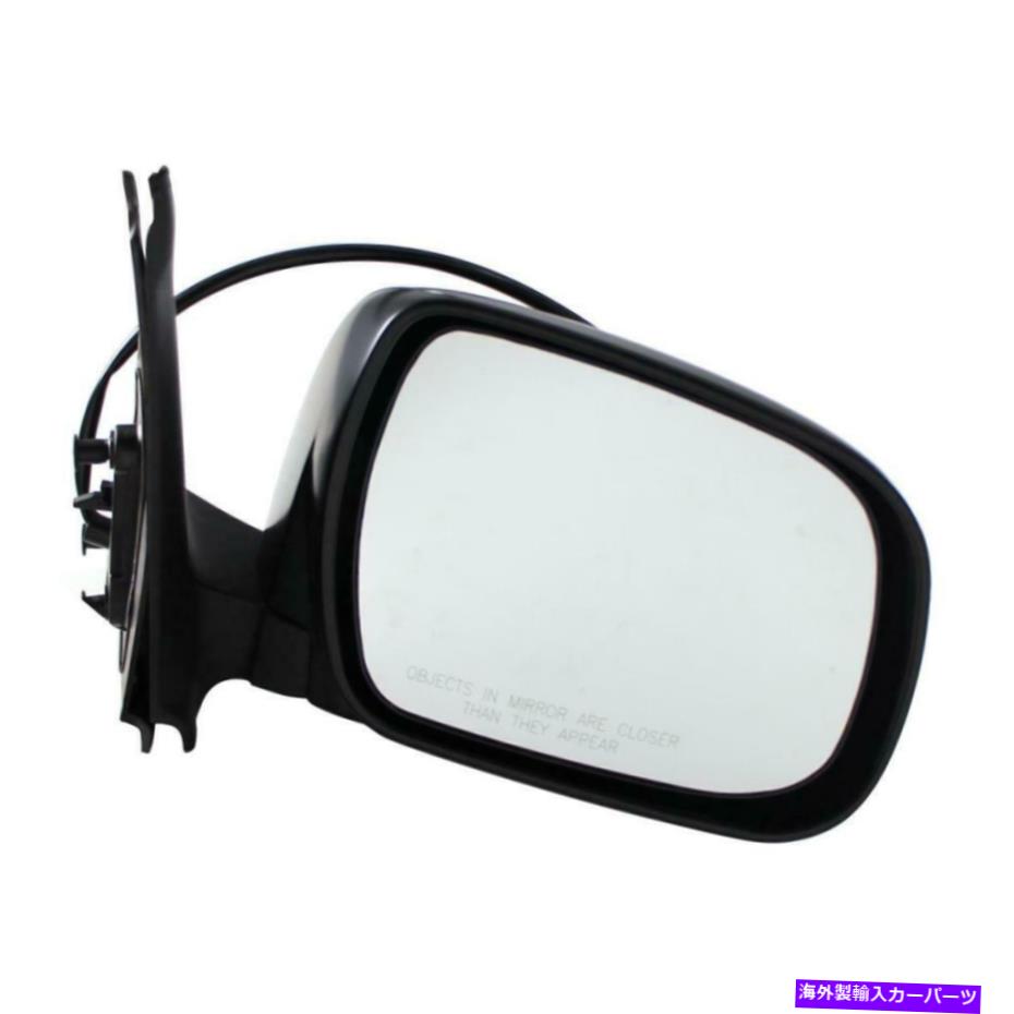 USミラー 2005年から2011年のトヨタタコマピックアップの乗客サイドパワーミラーマニュアル折りたたみ Passenger Side Power Mirror Manual Folding For 2005-2011 Toyota Tacoma Pickup【並行輸入品】