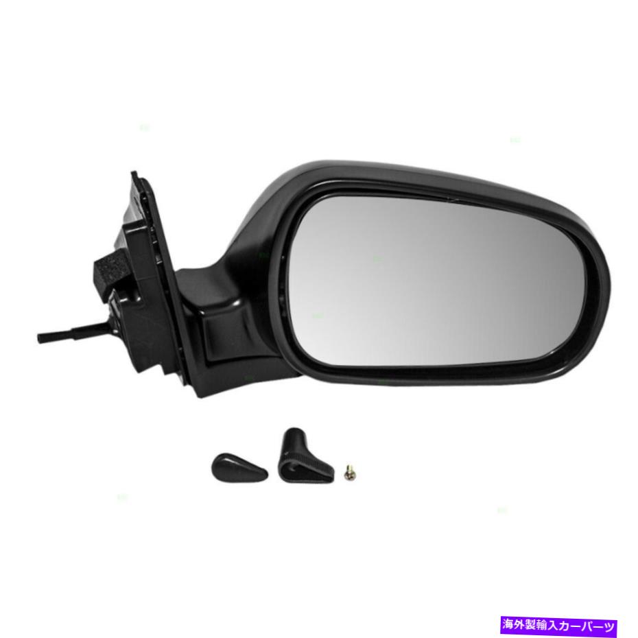 USミラー 90-93ホンダアコードのための新しい乗客マニュアルリモートサイドミラーガラスハウジング New Passengers Manual Remote Side Mirror Glass Housing for 90-93 Honda Accord【並行輸入品】
