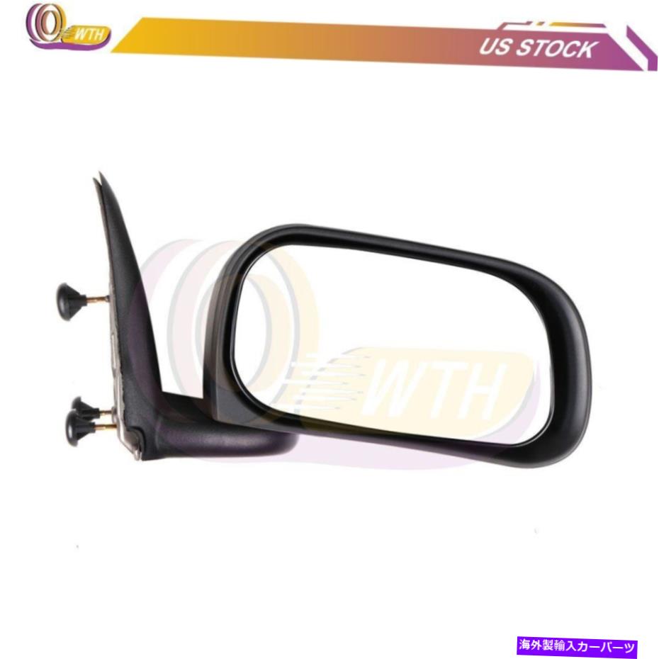 USミラー 2005年から2011年のダッジダコタの手動折りたたみ式エクステリアミラーリアビュー右側 Manual Folding Exterior Mirror Rear View For 2005-2011 Dodge Dakota Right Side【並行輸入品】