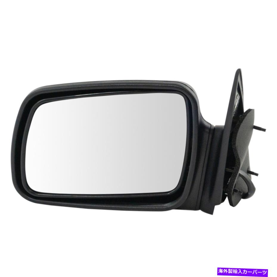 USミラー TRQパワードアミラー滑らかな黒い左LHドライバーサイド96-98グランドチェロキー TRQ Power Door Mirror Smooth Black Left LH Driver Side for 96-98 Grand Cherokee【並行輸入品】