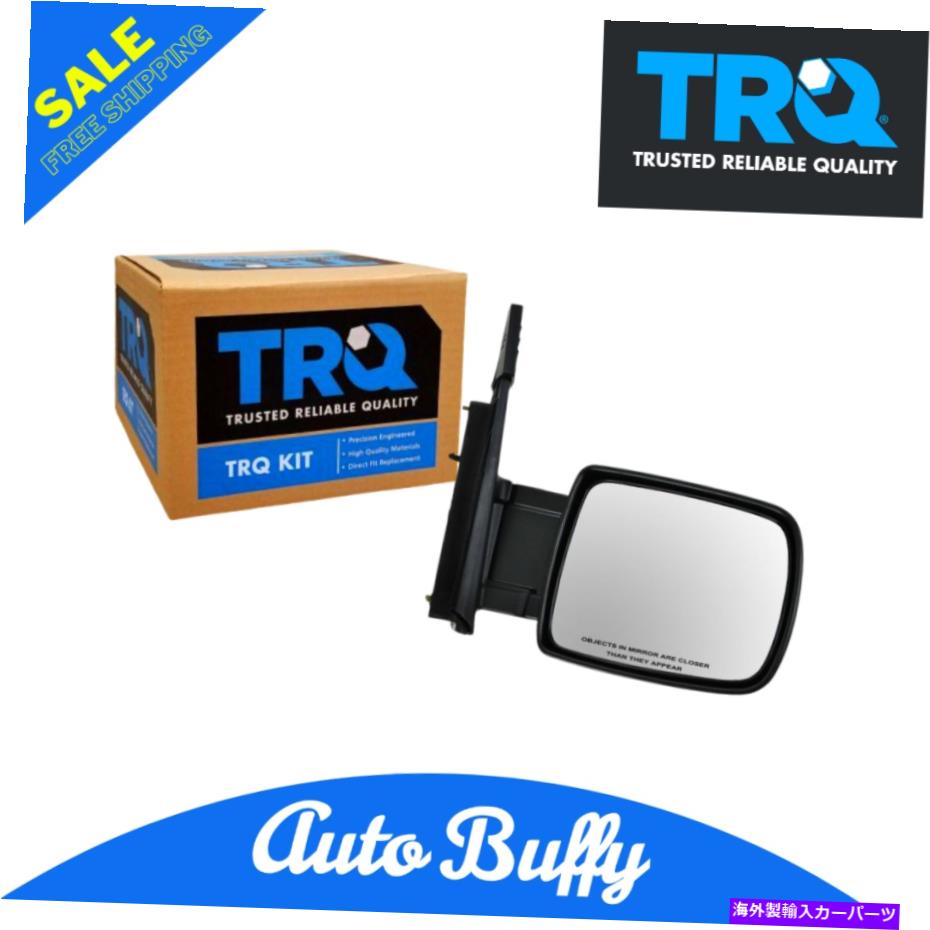 USミラー TRQサイドビュードアミラーマニュアルRH右手乗客03-04ホンダ要素 TRQ Side View Door Mirror Manual RH Right Hand Passenger for 03-04 Honda Element【並行輸入品】