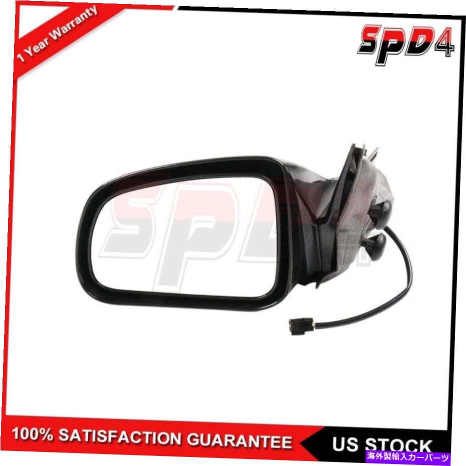 USミラー 2004-08のポンティアックグランプリ左サイドミラーのパワー加熱ブラックミラー For 2004-08 Pontiac Grand Prix Left Side Mirror Power Heated Black Mirror【並行輸入品】