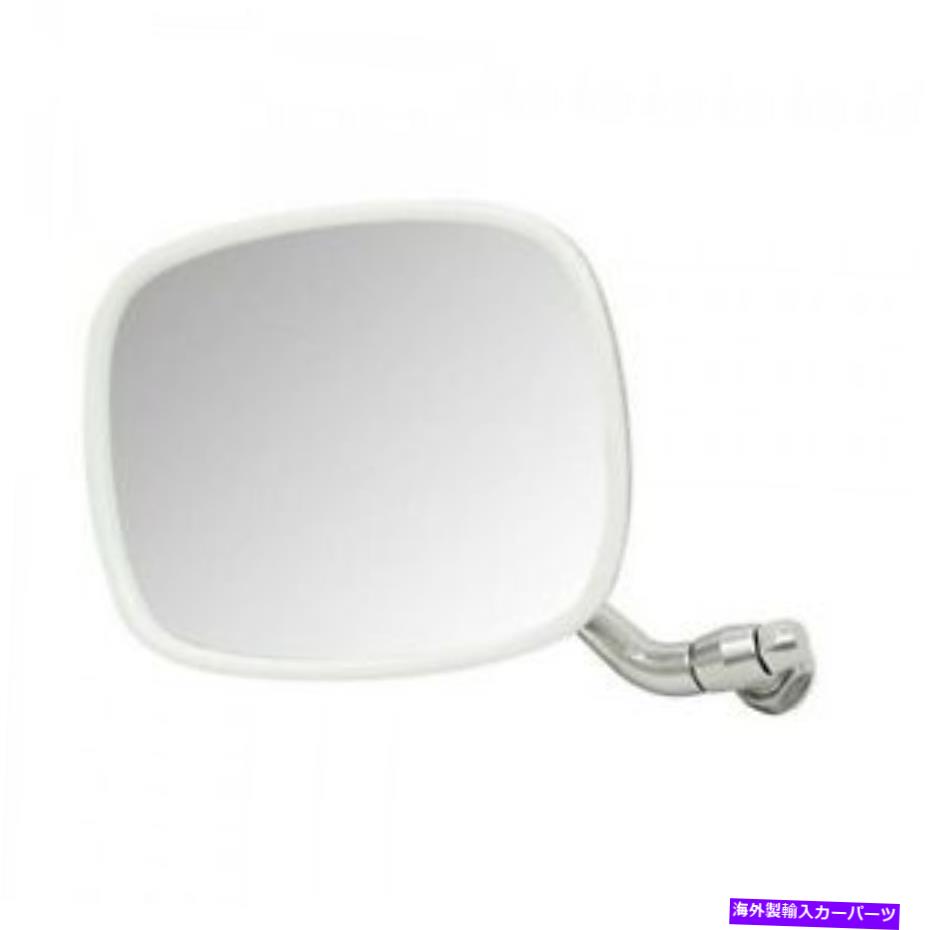 USミラー 左クロムサイドビューミラーフィットVWバス1969-1979＃CPR211857513F-T-2 Left Chrome Side View Mirror Fits VW Bus 1969-1979 # CPR211857513F-T-2【並行輸入品】