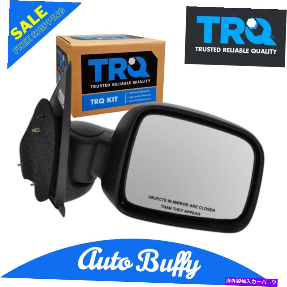 USミラー TRQ折りたたみマニュアルサイドサイドビューミラー乗客RHの02-07ジープリバティ TRQ Folding Manual Side View Mirror Passenger RH for 02-07 Jeep Liberty【並行輸入品】