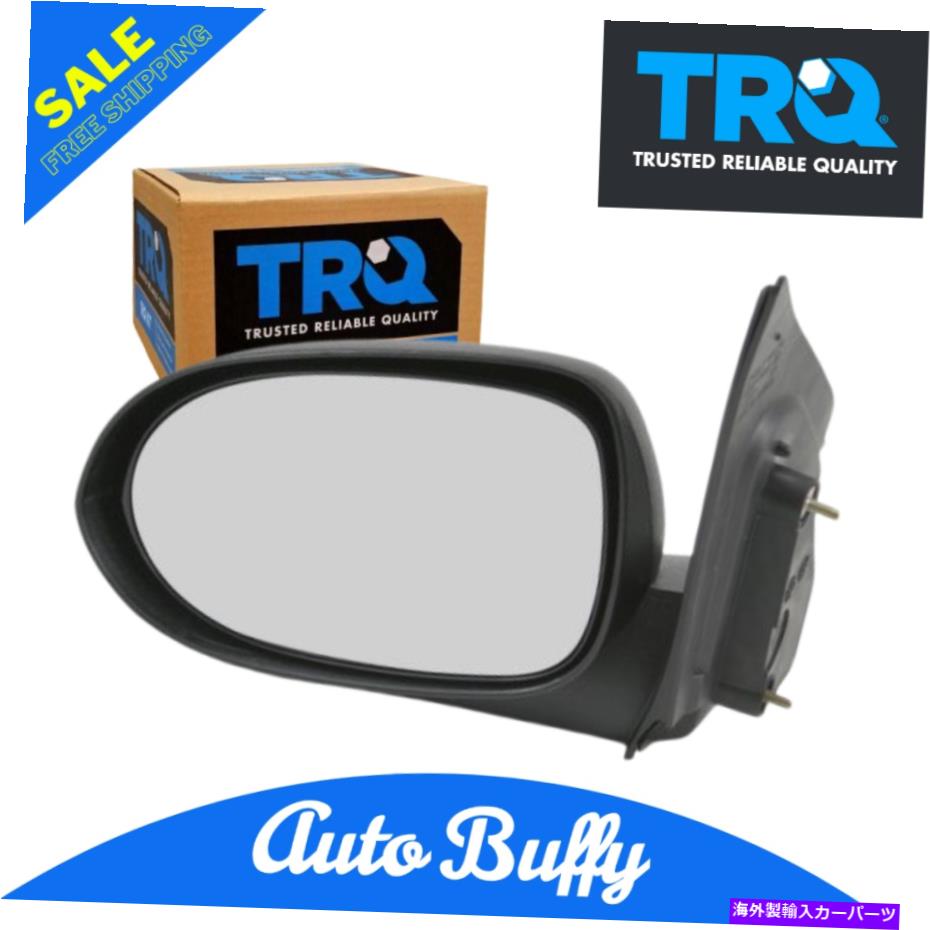 USミラー TRQマニュアルサイドビュードアミラードライバー左手LHの07-12ダッジキャリバー TRQ Manual Side View Door Mirror Driver Left Hand LH for 07-12 Dodge Caliber【並行輸入品】