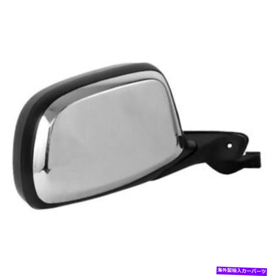 USミラー Ford Ranger 1992-1998ドアミラー助手席側|マニュアル|クロム/ブラック For Ford Ranger 1992-1998 Door Mirror Passenger Side | Manual | Chrome/Black【並行輸入品】 37,323円
