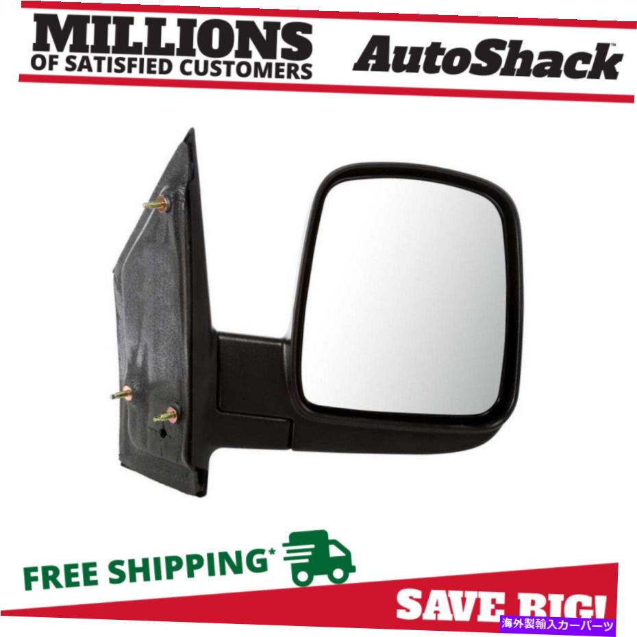 USミラー サイドビューミラーマニュアルシボレーエクスプレス2500エクスプレス3500の黒い乗客 Side View Mirror Manual Black Passenger for Chevrolet Express 2500 Express 3500【並行輸入品】