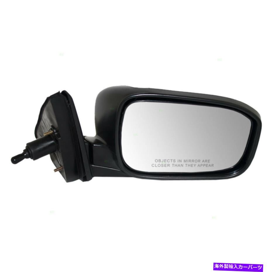 USミラー 03-07ホンダアコードのための新しい乗客マニュアルリモートサイドミラーガラスハウジング New Passengers Manual Remote Side Mirror Glass Housing for 03-07 Honda Accord【並行輸入品】