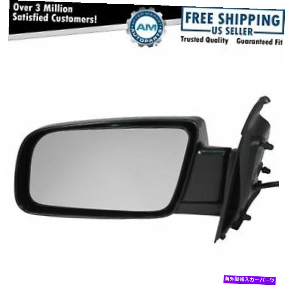 USミラー 左サイドミラーパワーブラックドライバーLHの88-98シボレーサファリGMCサファリ Left Side Mirror Power Black Driver LH For 88-98 Chevy Safari GMC Safari【並行輸入品】