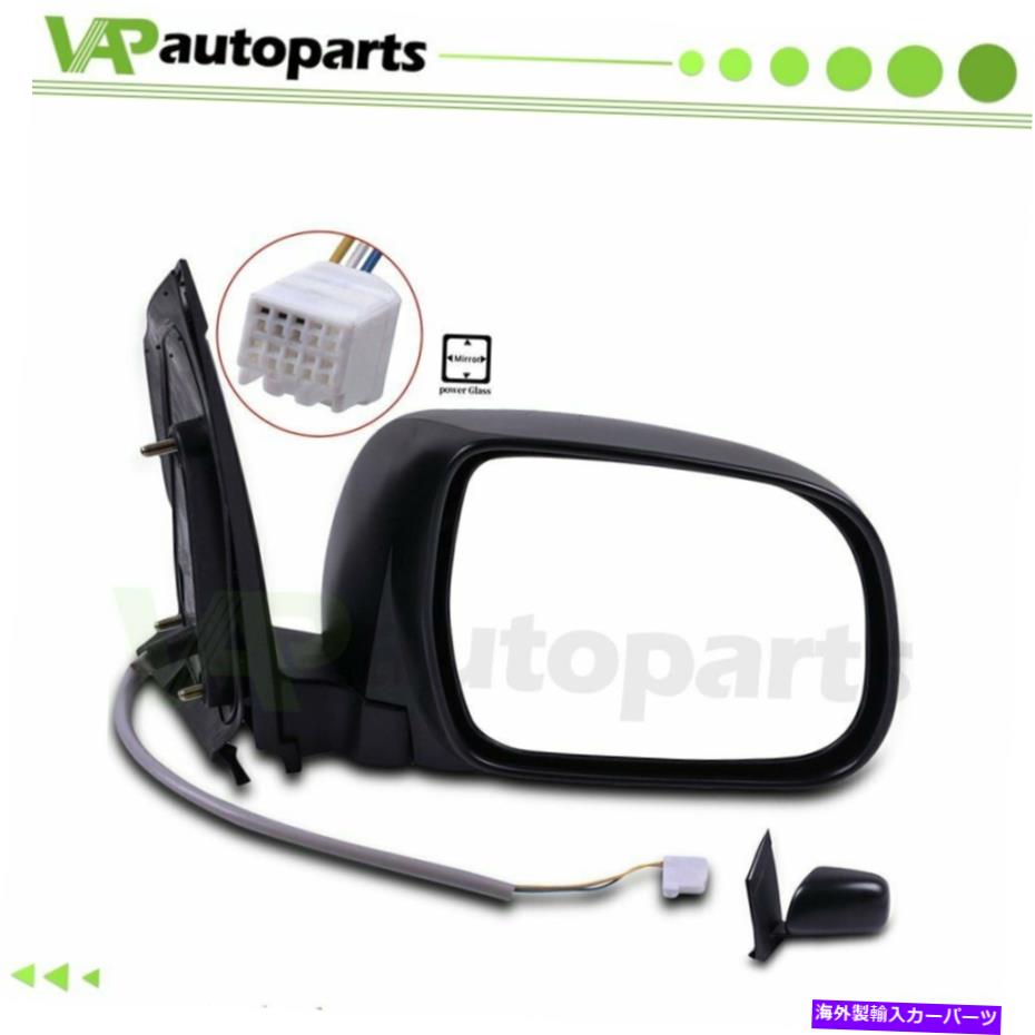 USミラー パワー助手席側ビューリアミラー04-10トヨタシエナマニュアルフォールド Power Passenger Side View Rear Mirror Right For 04-10 Toyota Sienna Manual Fold【並行輸入品】