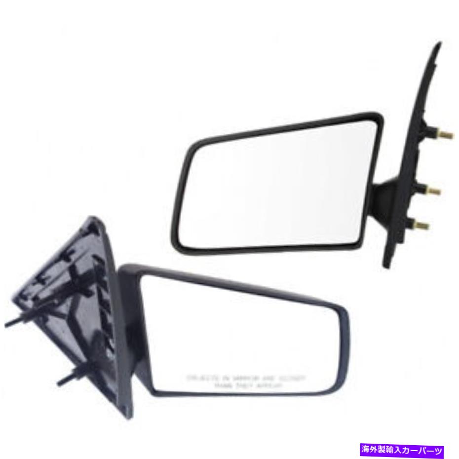 USミラー GMCのためにジミー1995-2005ドアミラードライバーと乗客サイドマニュアルガラス For GMC Jimmy 1995-2005 Door Mirror Driver and Passenger Side Manual Glass【並行輸入品】