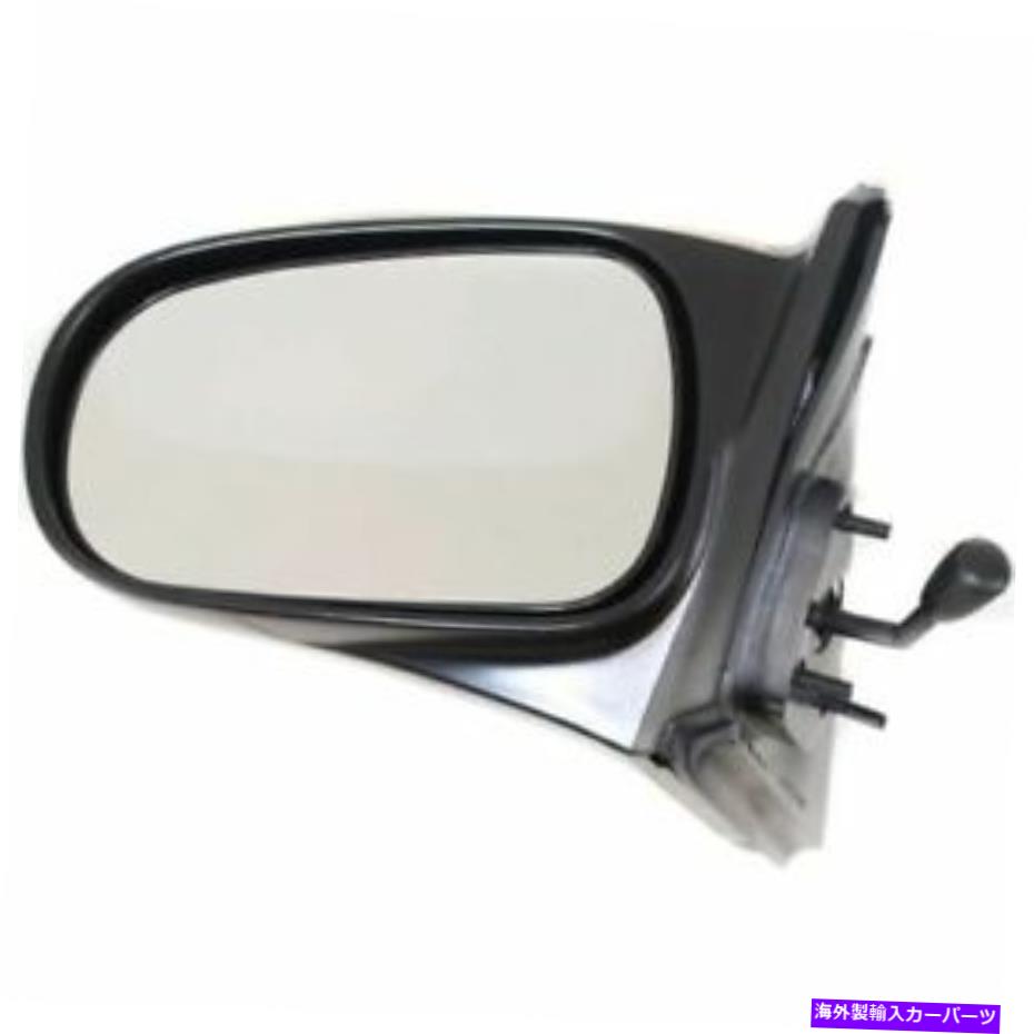USミラー Civic 96-00の場合、ドライバーサイドミラー、テクスチャブラック For Civic 96-00, Driver Side Mirror, Textured Black【並行輸入品】