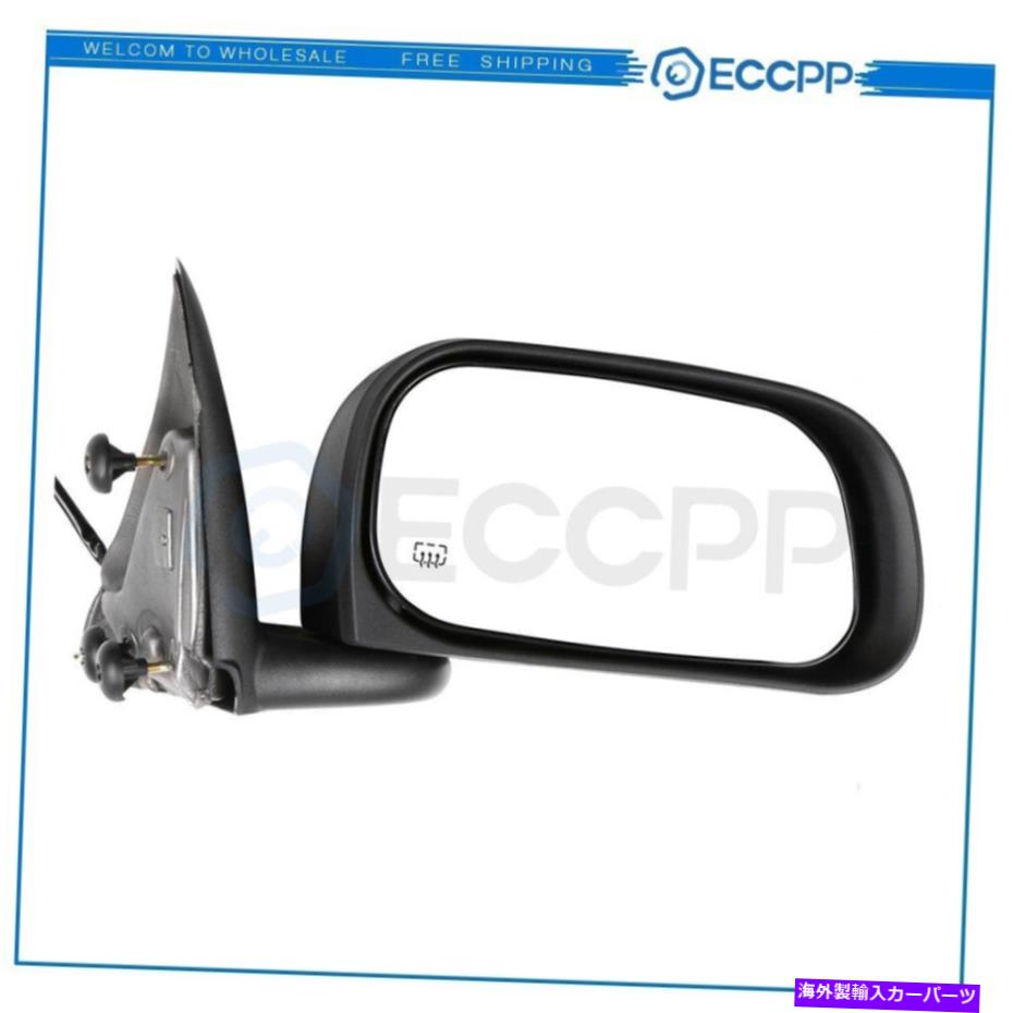 USミラー ECCPPブラックフィット2005-2011ダッジダコタ右サイドミラークリアパワー加熱 ECCPP Black Fits For 2005-2011 Dodge Dakota Right Side Mirror Clear Power Heated【並行輸入品】