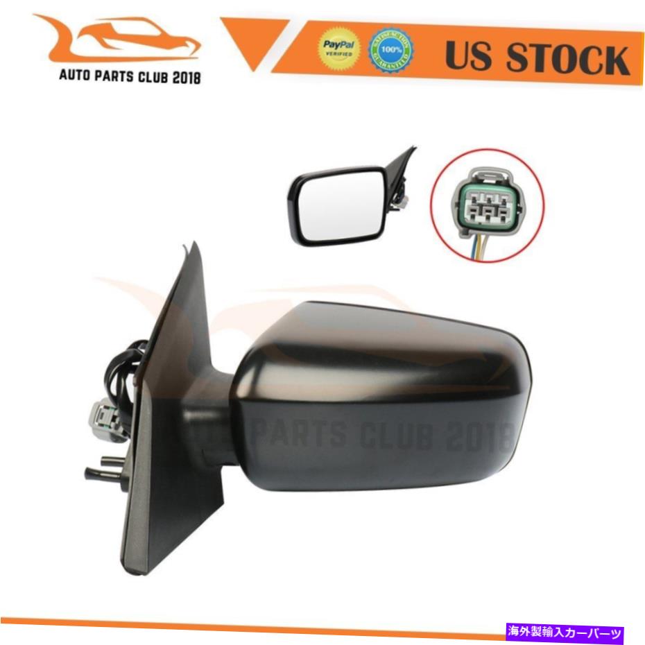 USミラー MI1320127 FITS 2004-2008 MITSUBISHI GALANT BLACK LH SIDE EXTYRIOR MIRROR MI1320127 Fits 2004-2008 Mitsubishi Galant Black LH Side Exterior Mirror【並行輸入品】