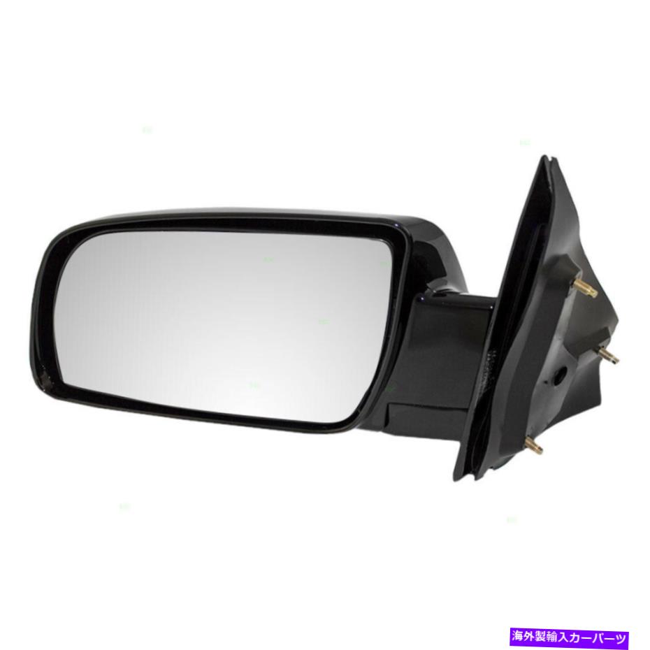 USミラー 88-05アストロサファリのアイラインガラスハウジングの下のドライバーマニュアルミラー Drivers Manual Side Mirror Below Eyeline Glass Housing for 88-05 Astro Safari【並行輸入品】