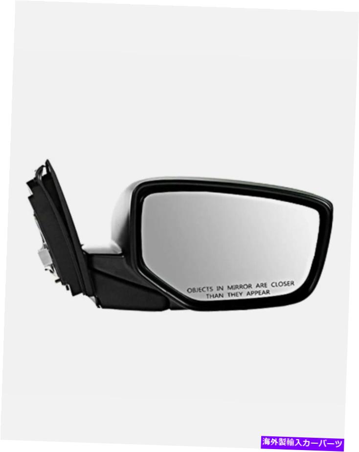 USミラー RHFITSホンダアコード08-09乗客サイドビューパワーミラー加熱ガラス RHFits Honda Accord 08-09 Passengers Side View Power Mirror Heated Glass【並行輸入品】