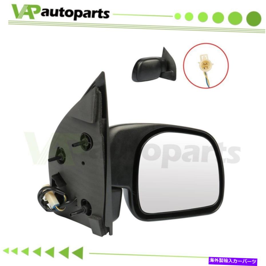 USミラー 99-2000 FORD Fシリーズスーパーデューティ右サイドミラーブラックパワー機能 Fits 99-2000 Ford F-SERIES SUPER DUTY Right Side Mirror Black Power Function【並行輸入品】