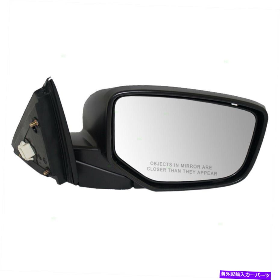 USミラー 08-12ホンダアコードクーペ用の新しい乗客パワーサイドビューミラーガラスハウジング New Passengers Power Side View Mirror Glass Housing for 08-12 Honda Accord Coupe【並行輸入品】