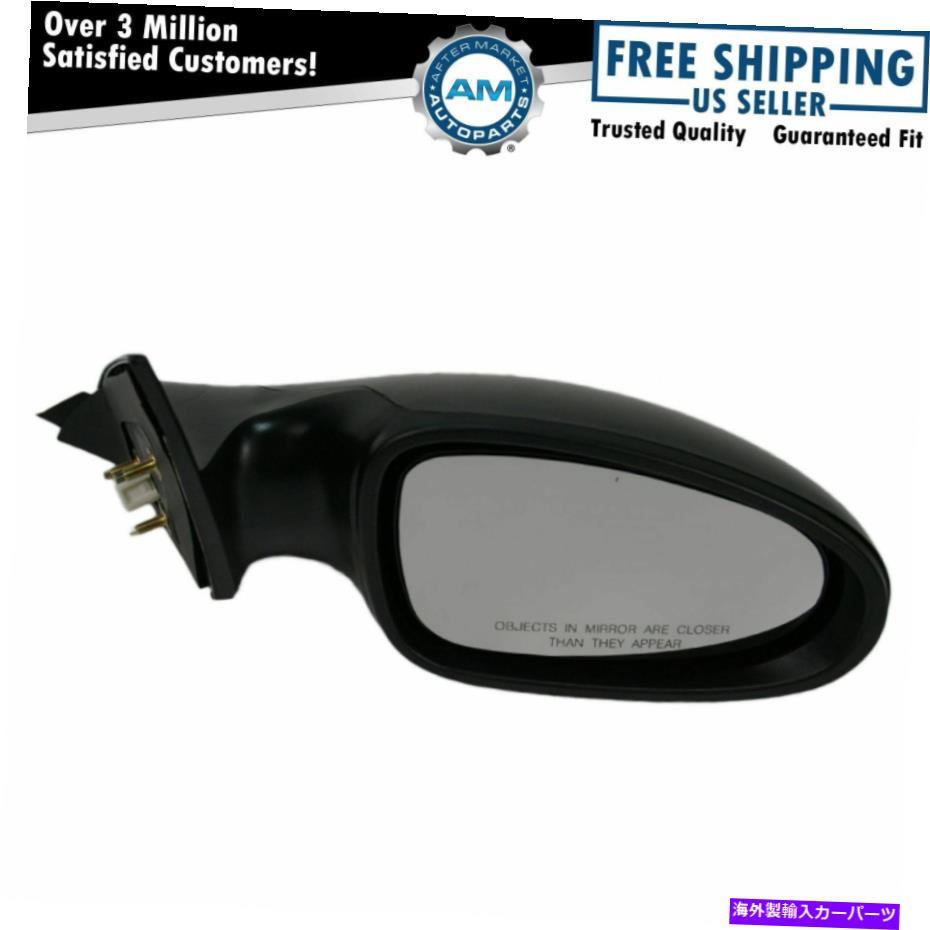 USミラー 05-06 Altimaのブラックパワーヒートサイドビューミラー右手RHパッセンジャー Black Power Heated Side View Mirror Right Hand RH Passenger For 05-06 Altima【並行輸入品】