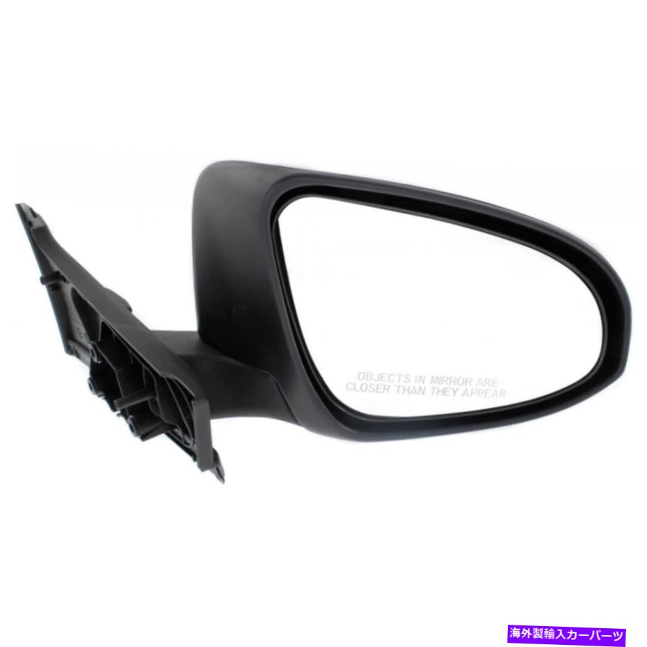 USミラー トヨタヤリス2015-2018ドアミラーの助手席側|マニュアル|非加熱 For Toyota Yaris 2015-2018 Door Mirror Passenger Side | Manual | Non-Heated【並行輸入品】