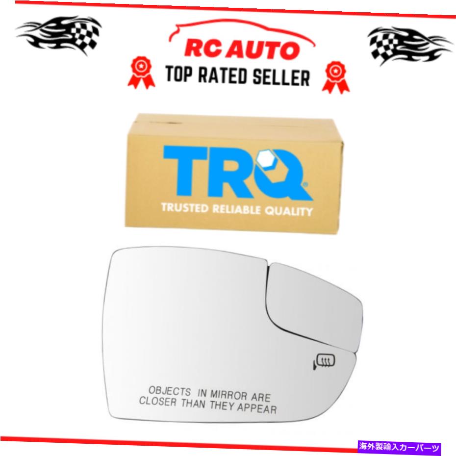USミラー TRQエクステリアサイドビューミラーガラス加熱乗客側RHフォードフォーカス TRQ Exterior Side View Mirror Glass Heated Passenger Side RH for Ford Focus【並行輸入品】