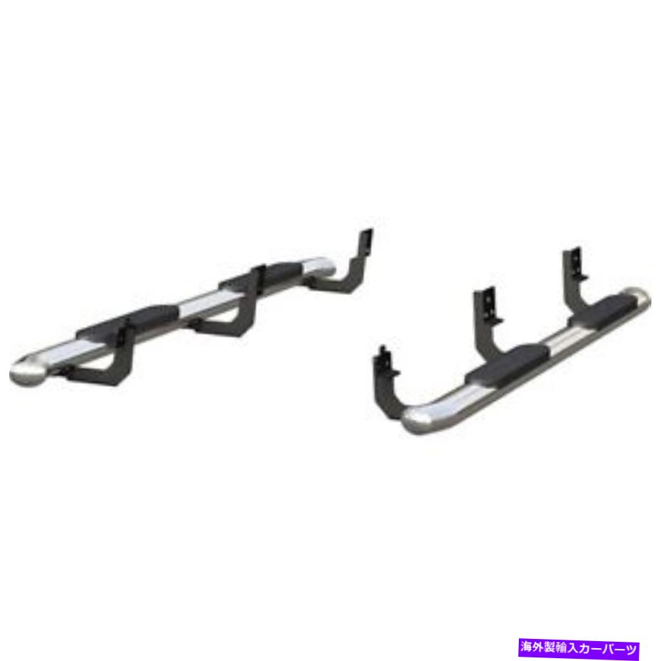 Nerf Bar S223044-2牡羊座2つのnerfバーのセットF150トラックF250 F350ペア用 S223044-2 Aries Set of 2 Nerf Bars New Polished for F150 Truck F250 F350 Pair【並行輸入品】