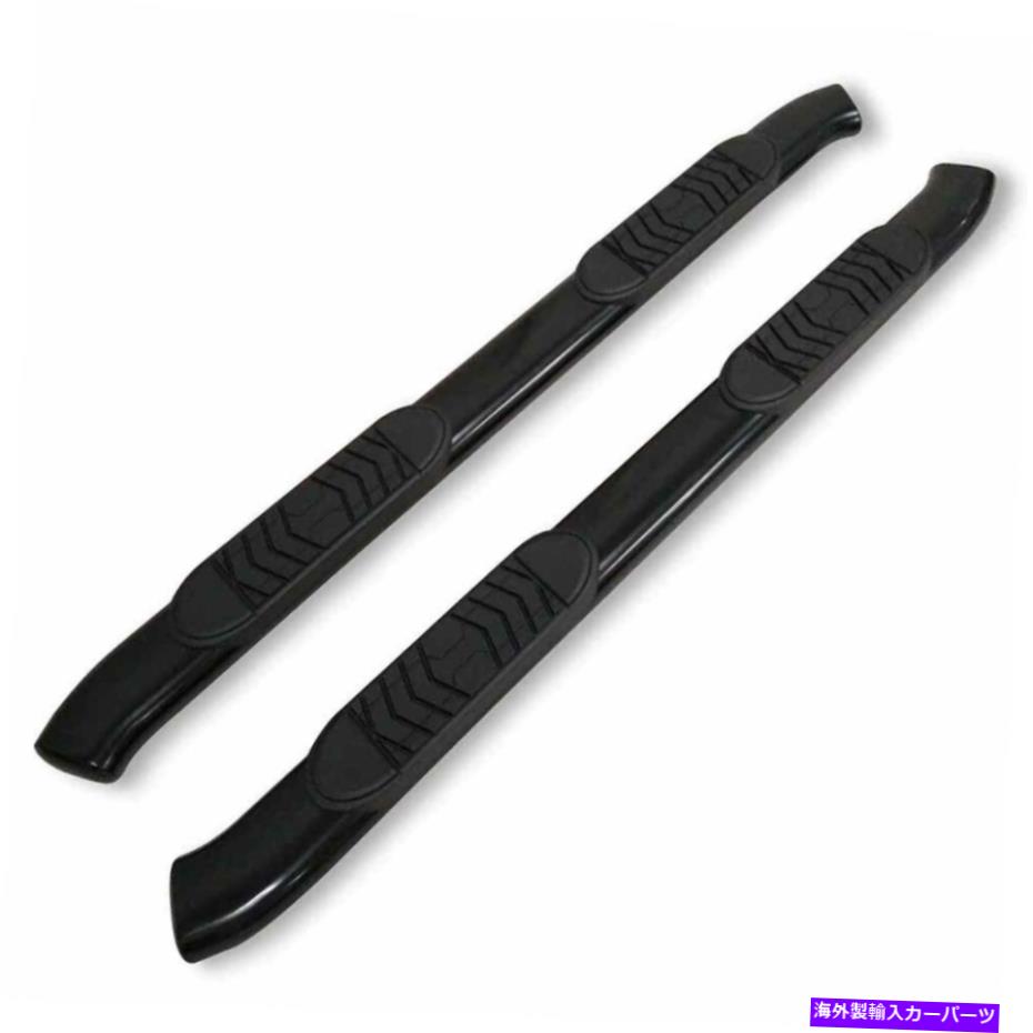 Nerf Bar Black 5in Oval Bent W/Pads Step nerf bar for 2019-20 Silverado/Sierra 1500クルー Black 5in Oval Bent w/Pads Step Nerf Bar for 2019-20 Silverado/Sierra 1500 Crew【並行輸入品】｜Us Custom Parts Shop USDM