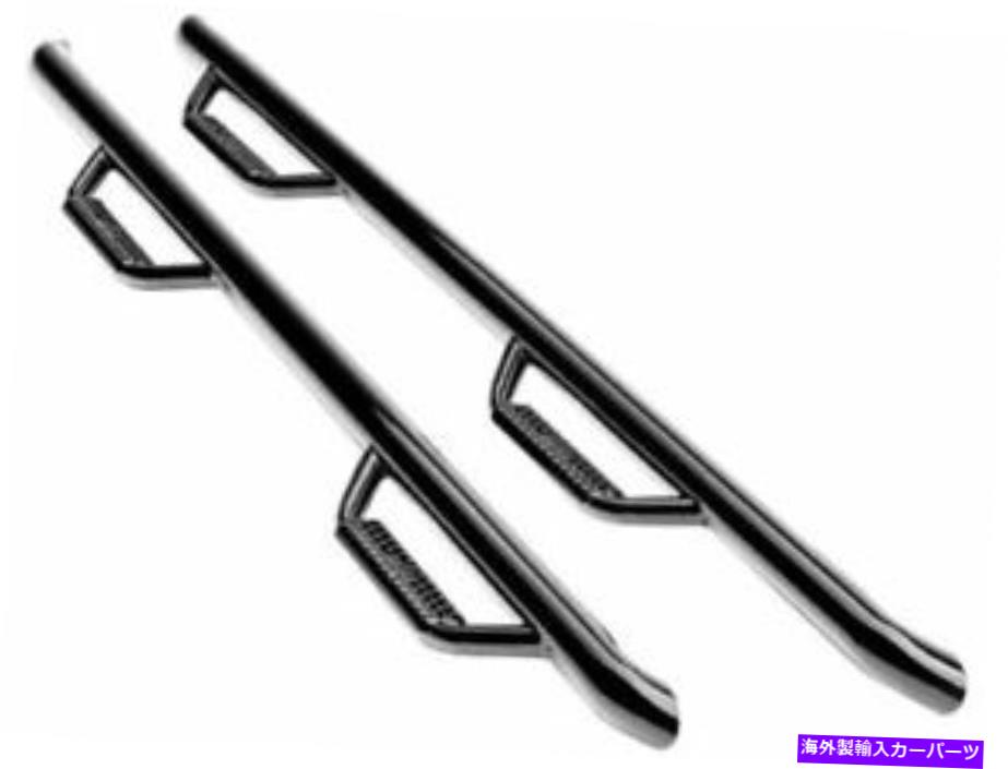 Nerf Bar 2021 2022ブロンコn-fabキャブ長nerfステップバーテクスチャブラックルックF2172b-tx 2021 2022 Bronco N-Fab Cab Length Nerf Step Bar Textured Black Look F2172B-TX【並行輸入品】