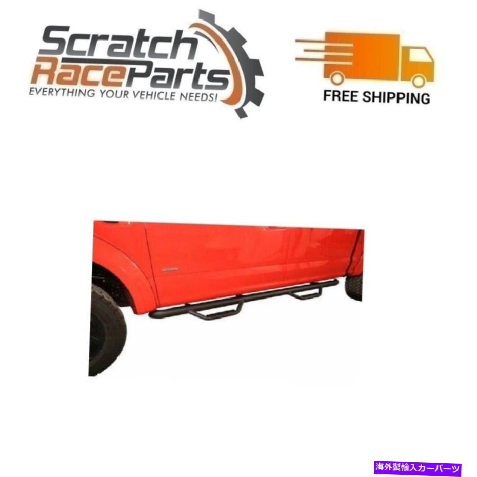 Nerf Bar n-fab fits ford f-150 15-17拡張タクシーナーフステップキャブの長さテクスチャブラック N-FAB Fits Ford F-150 15-17 Extended Cab Nerf Step Cab Length Textured Black【並行輸入品】｜Us Custom Parts Shop USDM